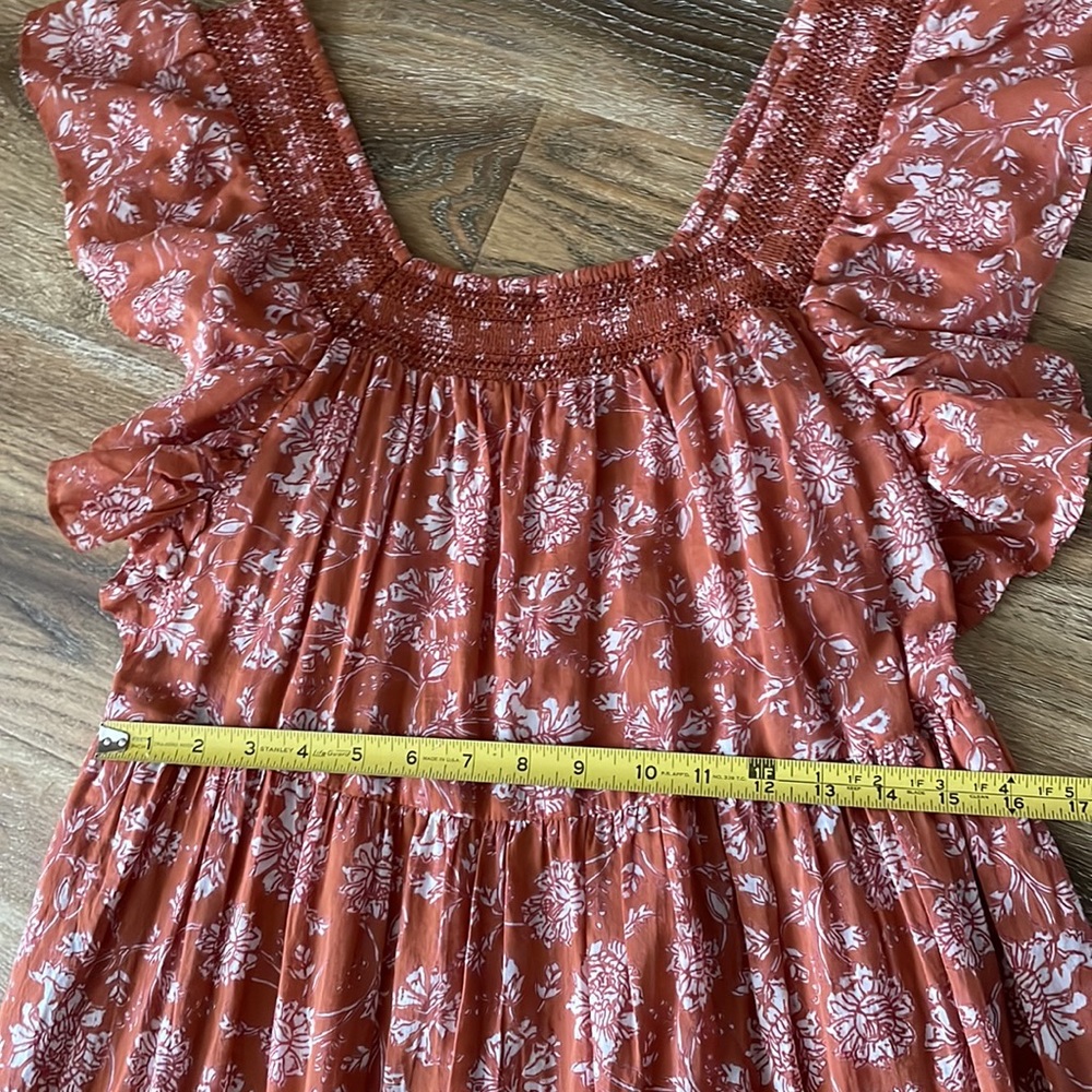 Free People Bonita Printed Midi Dress NWOT - Picture 11 of 15